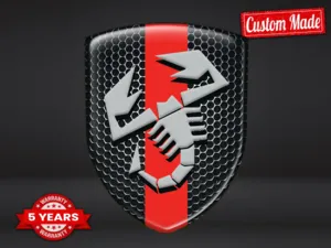 Fiat Abarth Calcomanías Autoadhesivas Vehículos Gama Alta Premium